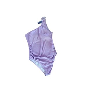 NWT SUMMER Mae Purple Women's One Piece Swimsuit (L)